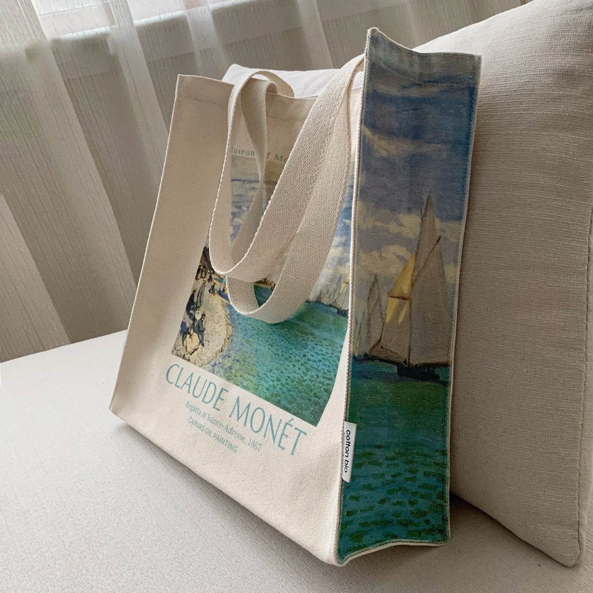 Claude Monet "Regatta at Sainte-Adresse"