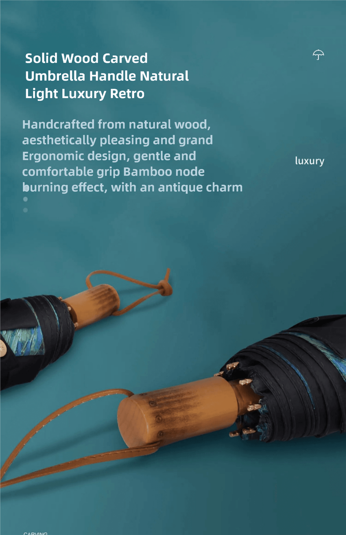 Casualruby©Double-sided Van Gogh Starry Night Umbrella - Casualruby