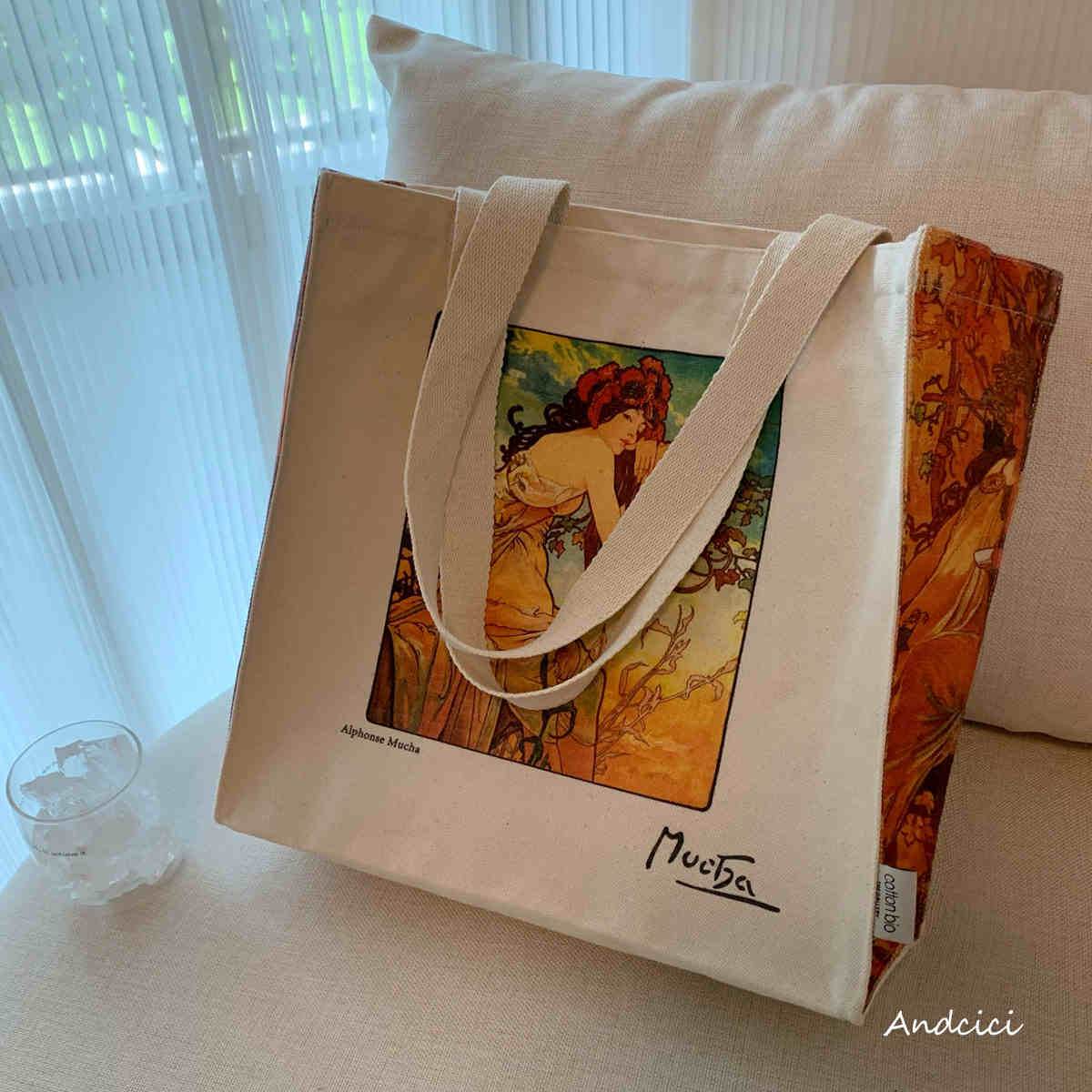 Alphonse Maria Mucha "Four Seasons/summer”