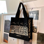 London Tea Northallerton Canvas Tote Bag with Zip - Casualruby