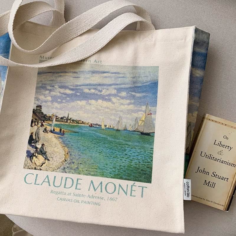 Claude Monet "Regatta at Sainte-Adresse"