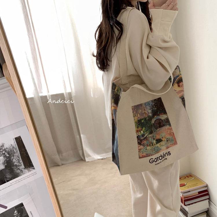 The Painted Gardens Tote Bag - Casualruby
