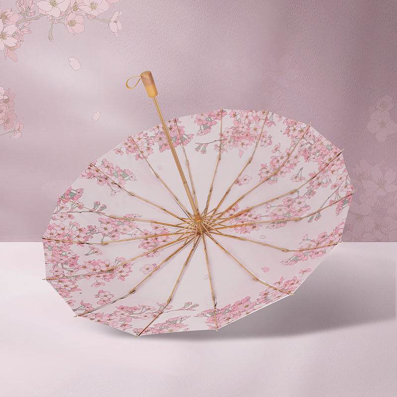 Casualruby©Double-sided Sunny & Rainy Artistry Umbrella - Casualruby