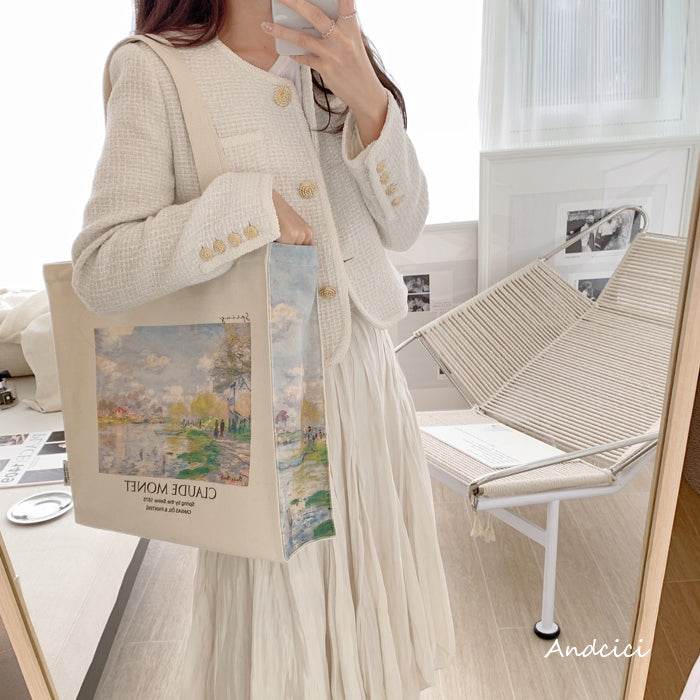 Claude Monet "Spring by the Seine"