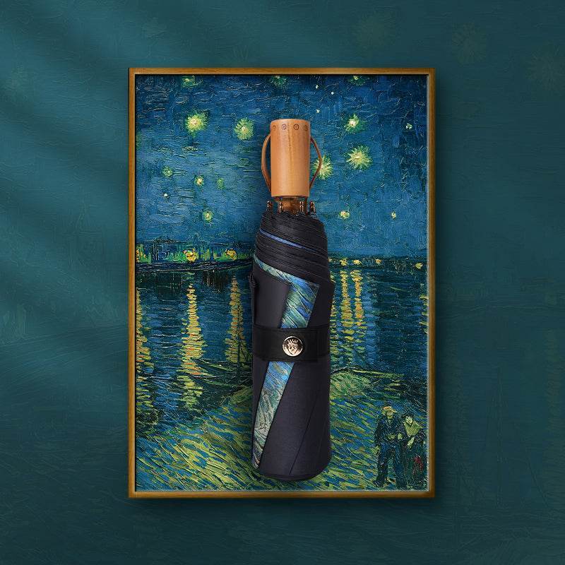 Casualruby©Double-sided Sunny & Rainy Artistry Umbrella - Casualruby