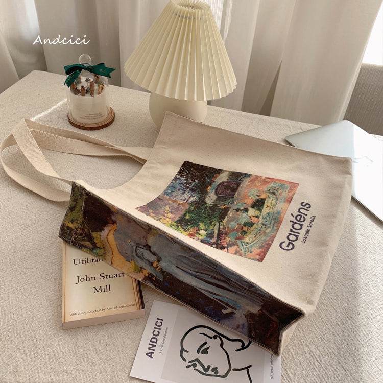 The Painted Gardens Tote Bag - Casualruby