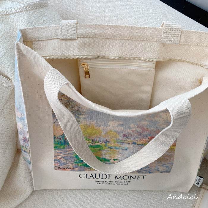 Claude Monet "Spring by the Seine"