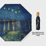 Casualruby©Double-sided Sunny & Rainy Artistry Umbrella - Casualruby