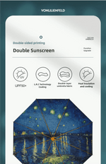 Casualruby©Double-sided Van Gogh Starry Night Umbrella - Casualruby