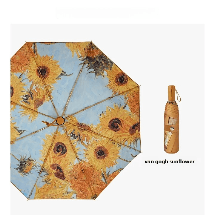 Casualruby©Double-sided Sunny & Rainy Artistry Umbrella - Casualruby