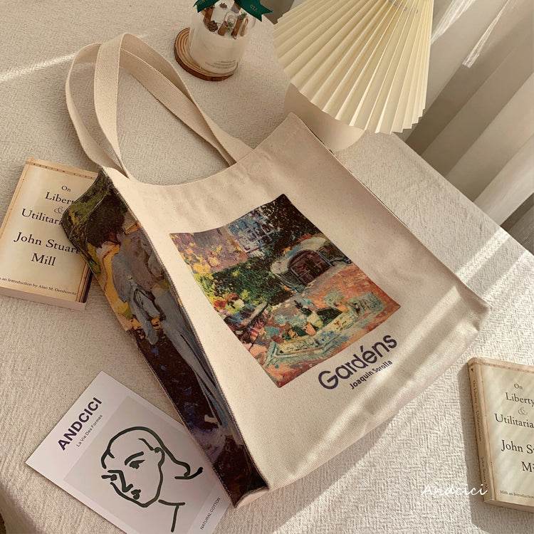 The Painted Gardens Tote Bag - Casualruby