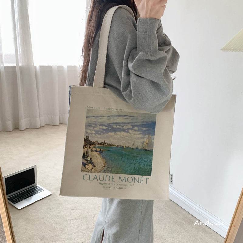 Claude Monet "Regatta at Sainte-Adresse"