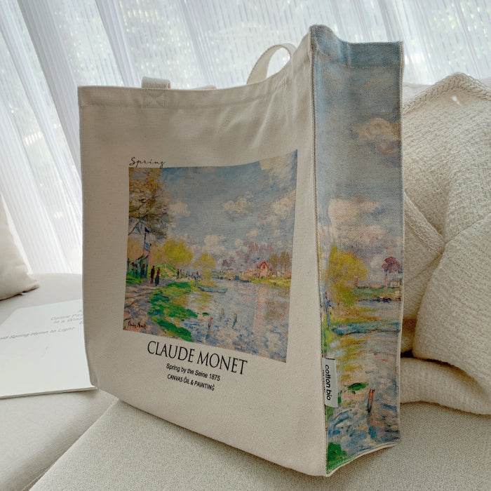 Claude Monet "Spring by the Seine"