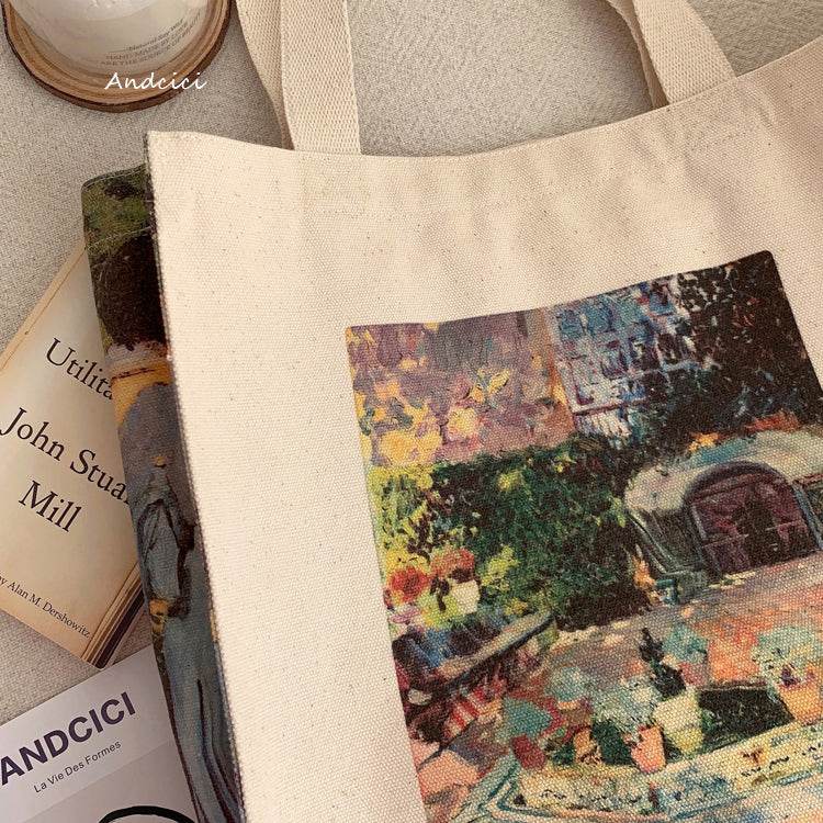 The Painted Gardens Tote Bag - Casualruby