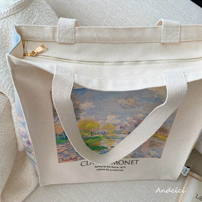 Claude Monet "Spring by the Seine"