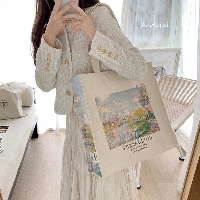 Claude Monet "Spring by the Seine"