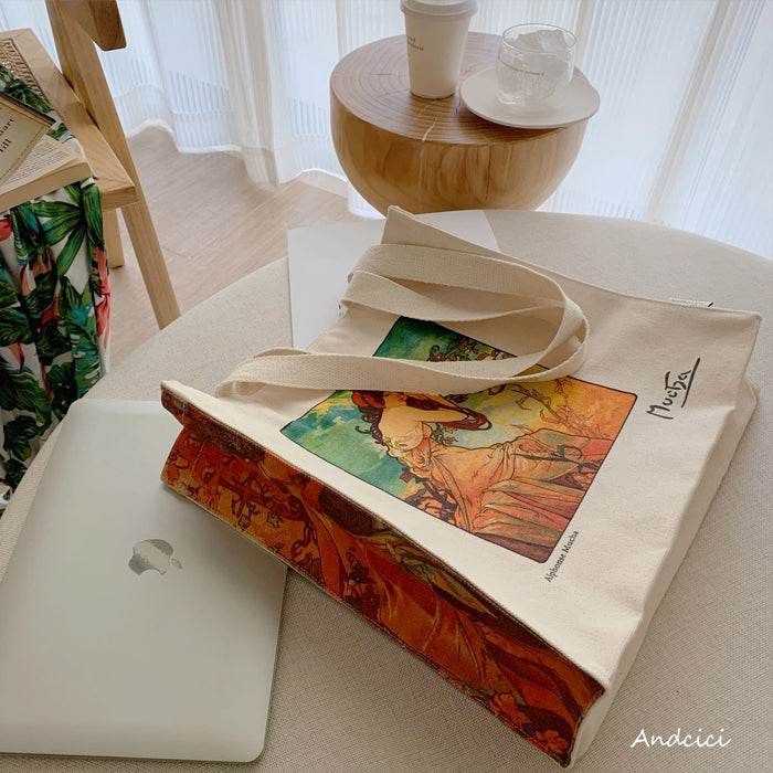 Alphonse Maria Mucha "Four Seasons/summer”