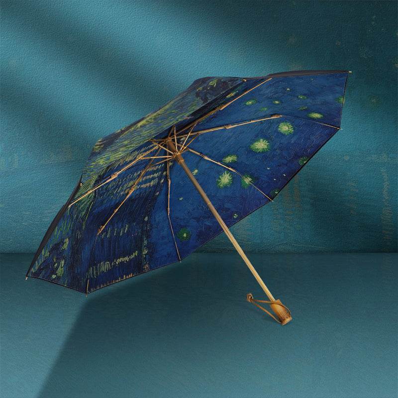 Casualruby©Double-sided Sunny & Rainy Artistry Umbrella - Casualruby