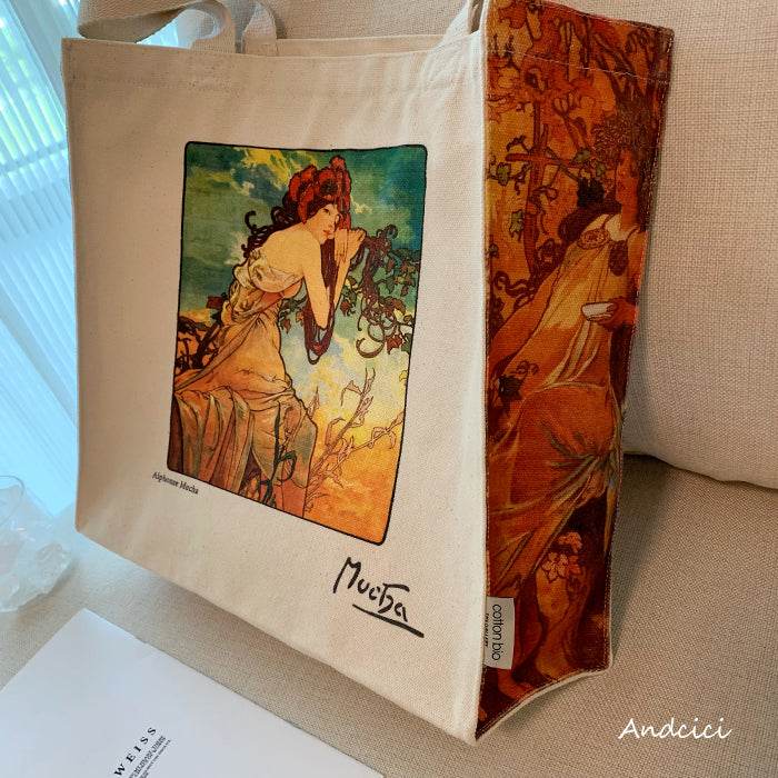 Alphonse Maria Mucha "Four Seasons/summer”