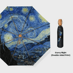 Casualruby©Double-sided Van Gogh Starry Night Umbrella - Casualruby