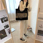 London Tea Northallerton Canvas Tote Bag with Zip - Casualruby