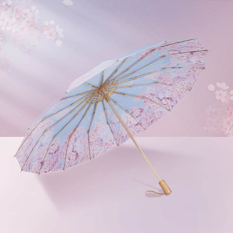 Casualruby©Double-sided Sunny & Rainy Artistry Umbrella - Casualruby
