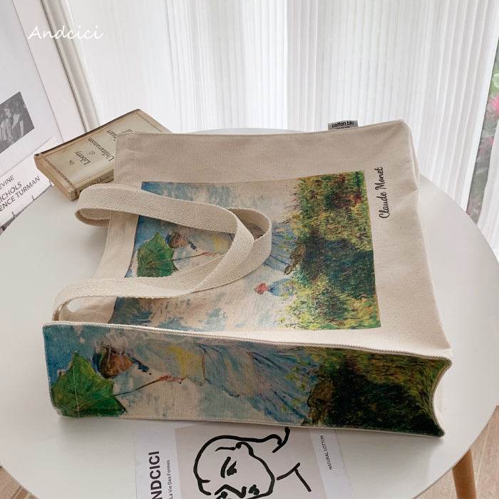 Claude Monet "Woman with Parasol"