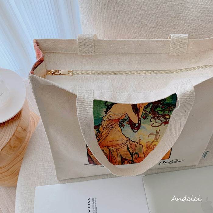 Alphonse Maria Mucha "Four Seasons/summer”