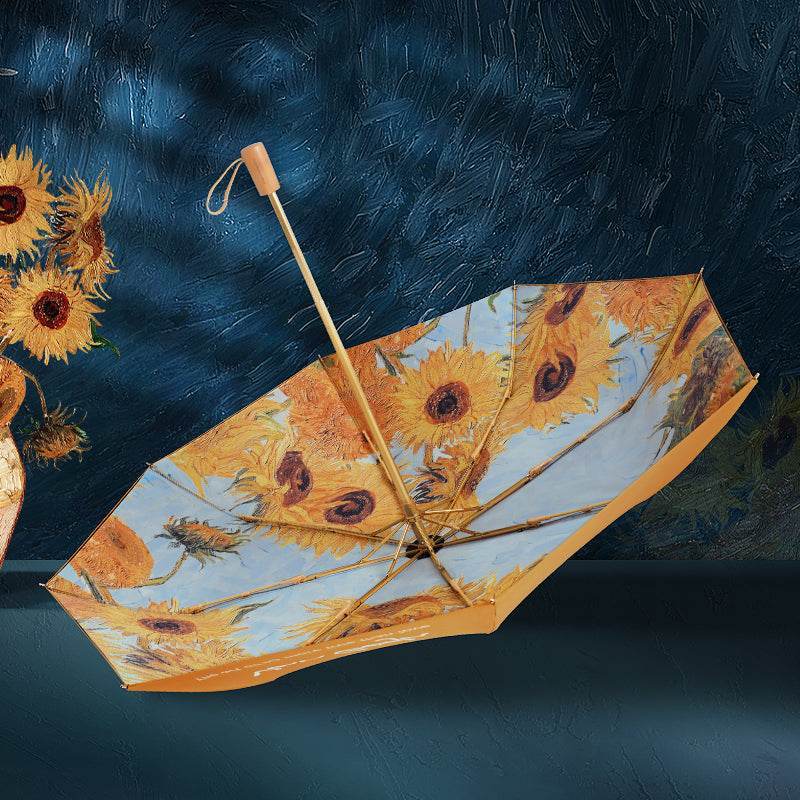 Casualruby©Double-sided Sunny & Rainy Artistry Umbrella - Casualruby
