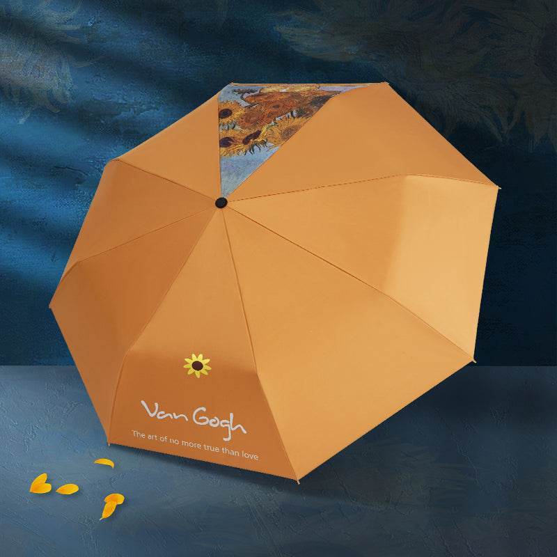 Casualruby©Double-sided Sunny & Rainy Artistry Umbrella - Casualruby