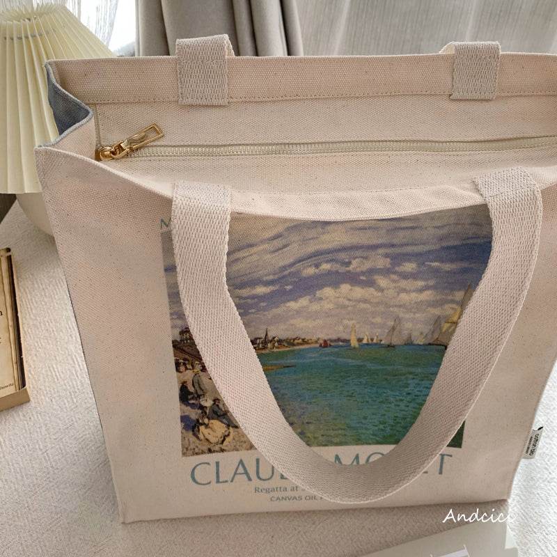 Claude Monet "Regatta at Sainte-Adresse"