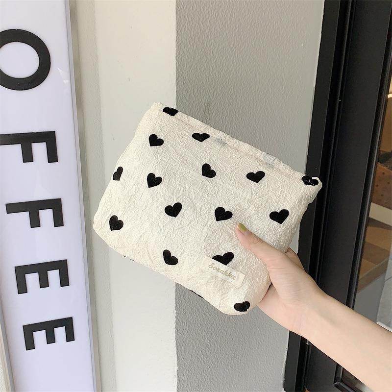 Casualruby © Love texture canvas tote bag - Casualruby