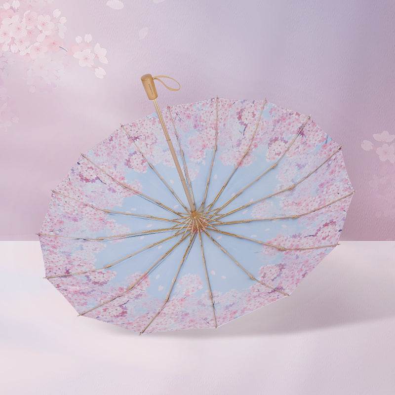 Casualruby©Double-sided Sunny & Rainy Artistry Umbrella - Casualruby